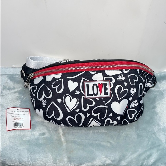 NWT Brighton ‘Endless Love’ Nylon Belt Bag - Picture 1 of 8
